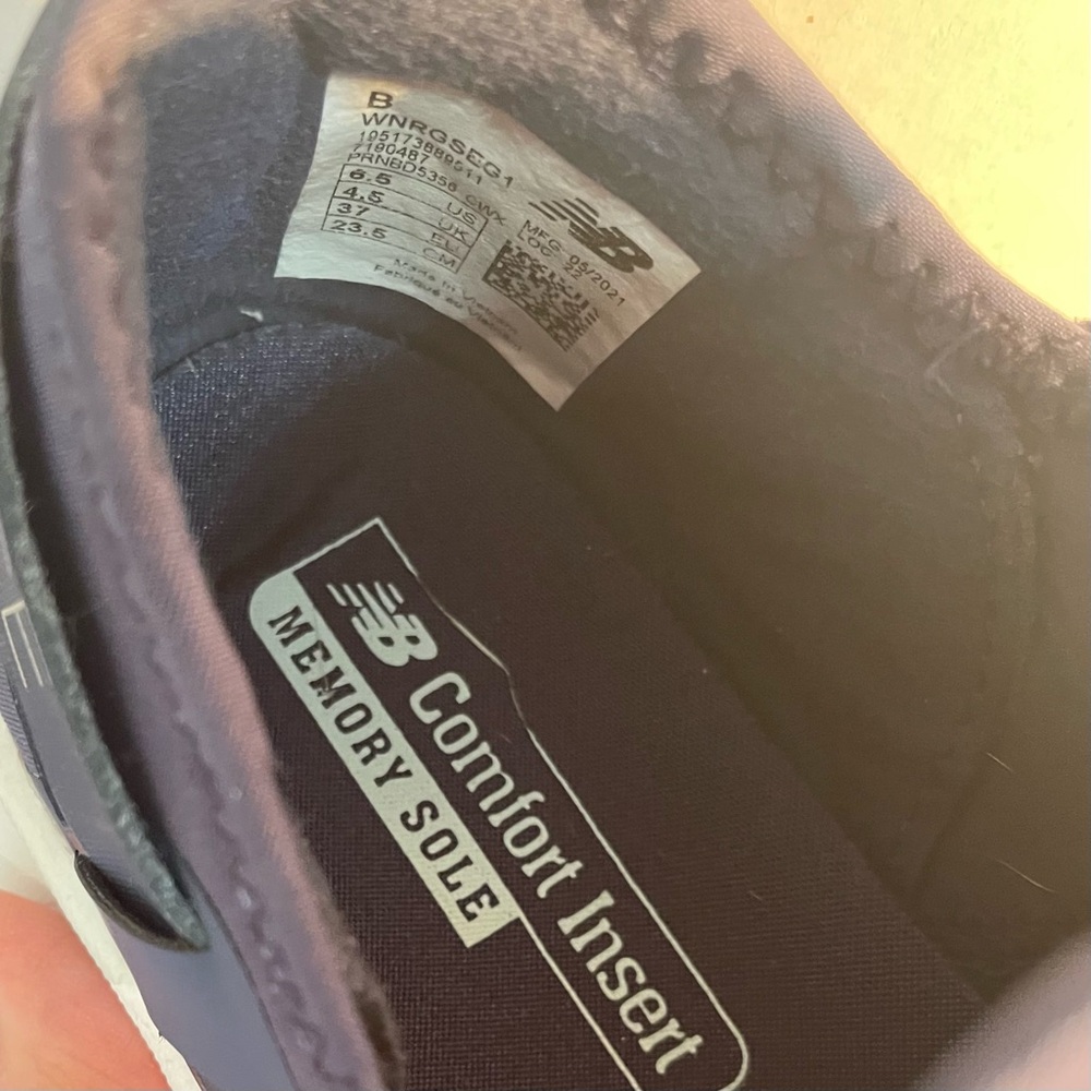 New Balance Comfort Blue Sneakers Size 6.5
“B”. Athletic Shoes - Picture 3 of 12
